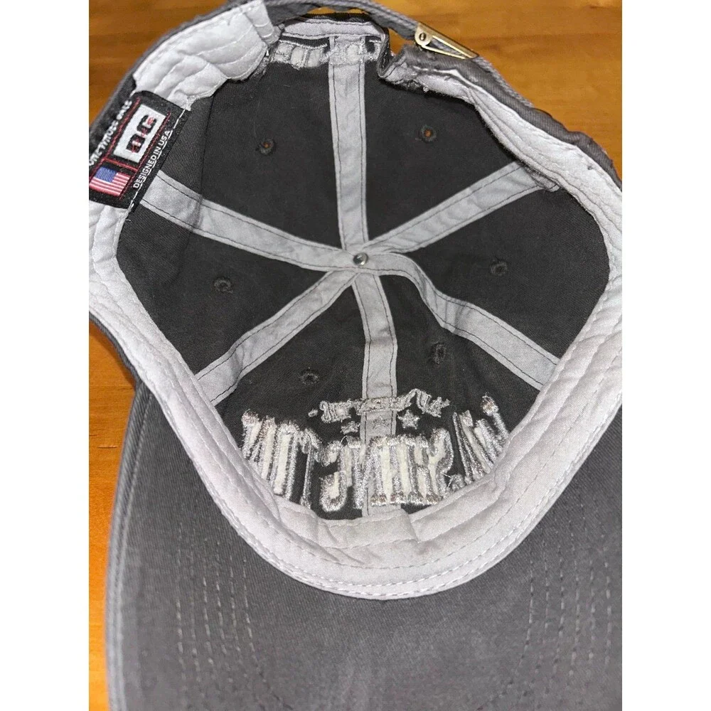 Washington D.C. Baseball Cap Hat Dark Gray